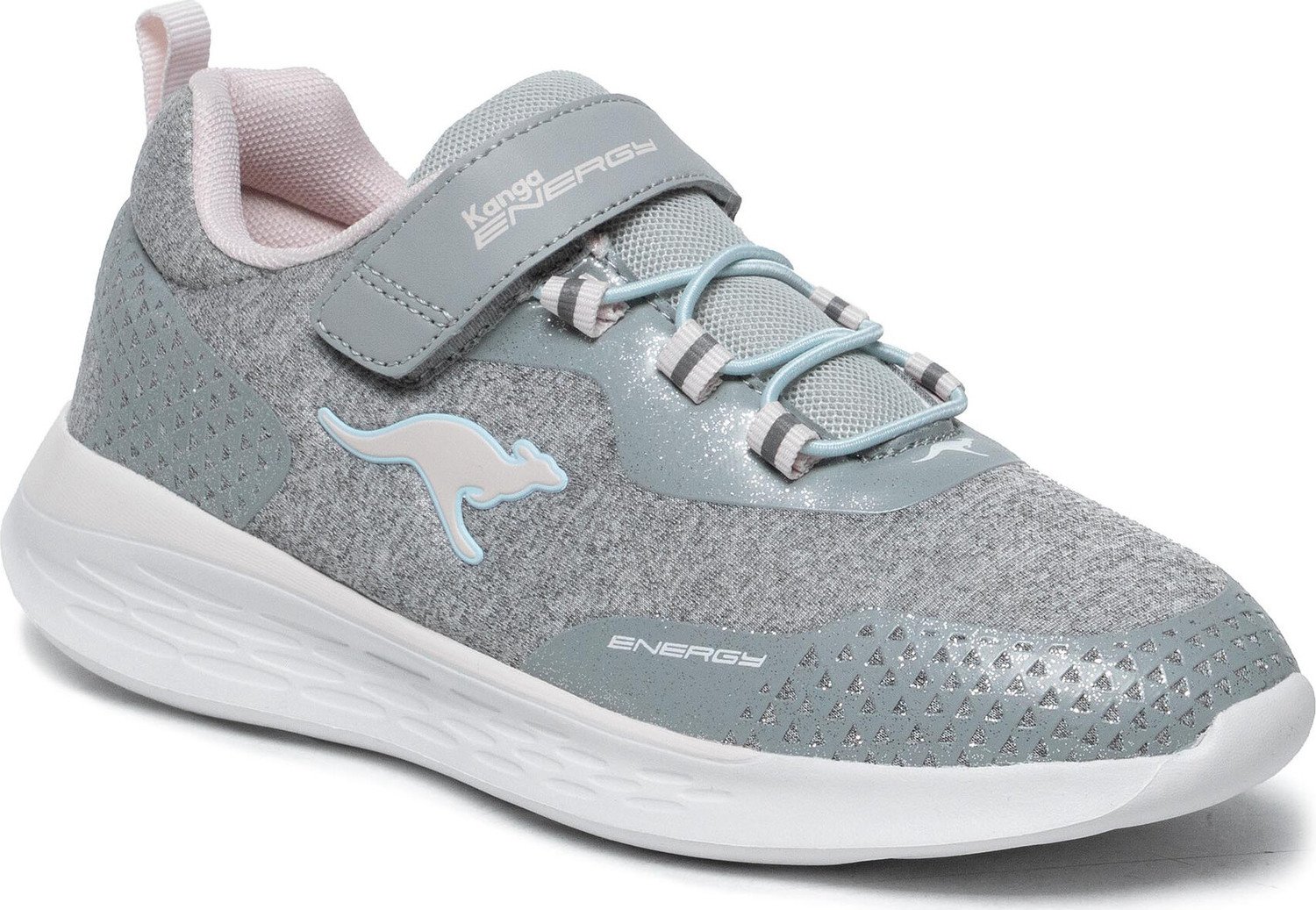 Sneakersy KangaRoos Kq-Fleet Ev 18715 000 2063 Vapor Grey/Frost Pink