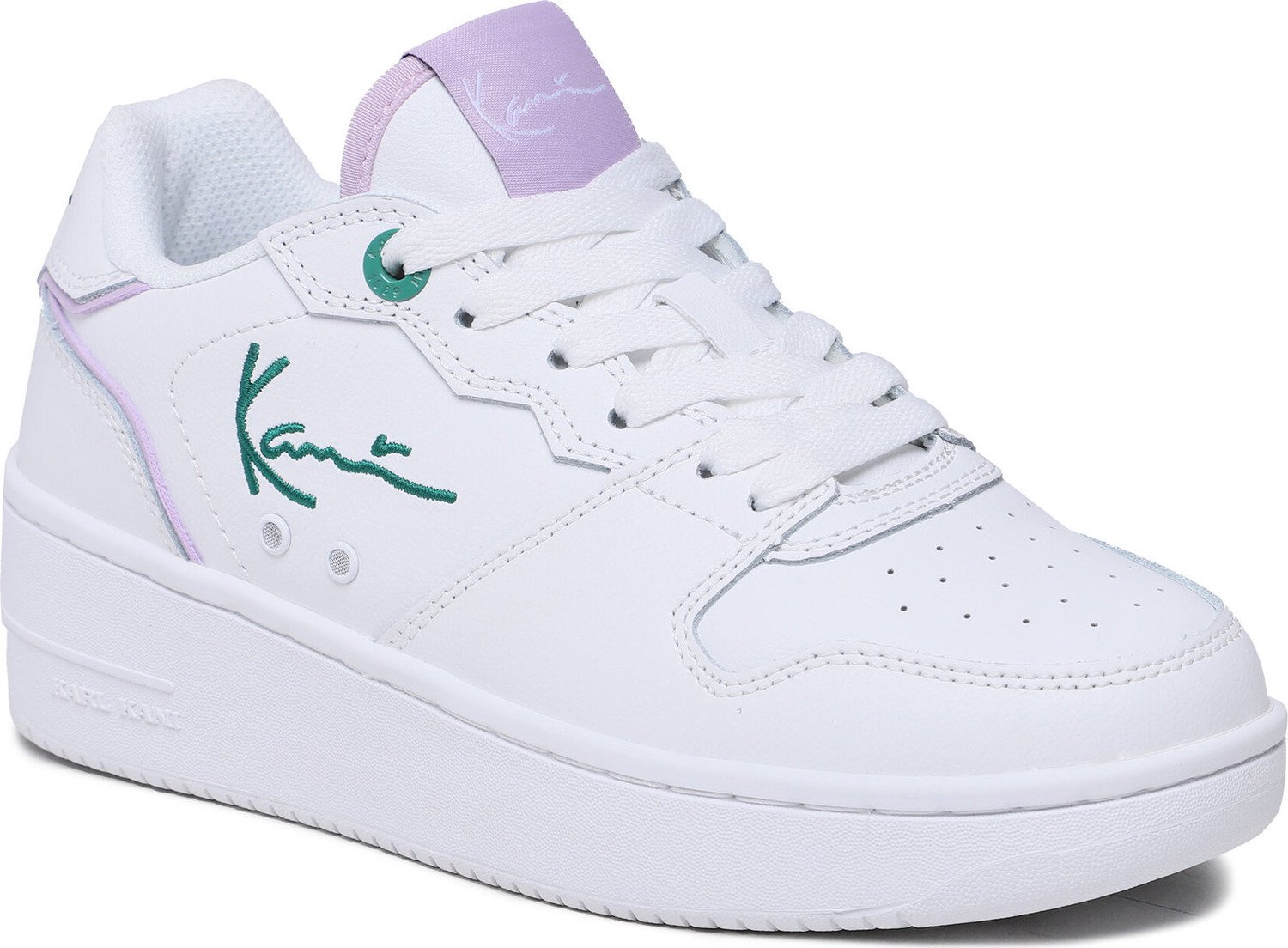 Sneakersy Karl Kani KK Kani 89 HEEL V2 1180927 White/Lilac/Green