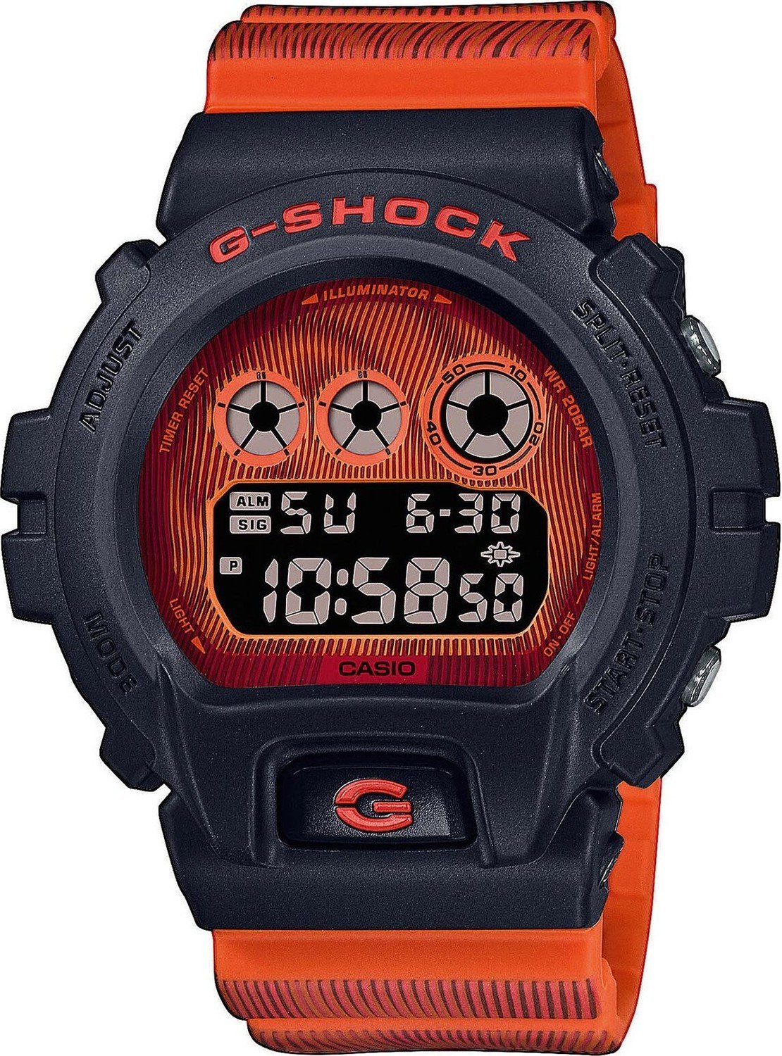 Hodinky G-Shock DW-6900TD-4ER Orange
