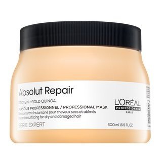 L'Oréal Professionnel Série Expert Absolut Repair Gold Quinoa + Protein Masque vyživující maska pro velmi poškozené vlasy 500 ml