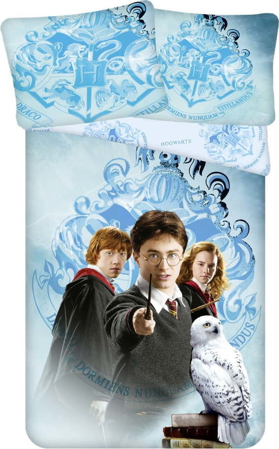 Dětské povlečení na jednolůžko z mikrovlákna 140x200 cm Harry Potter – Jerry Fabrics