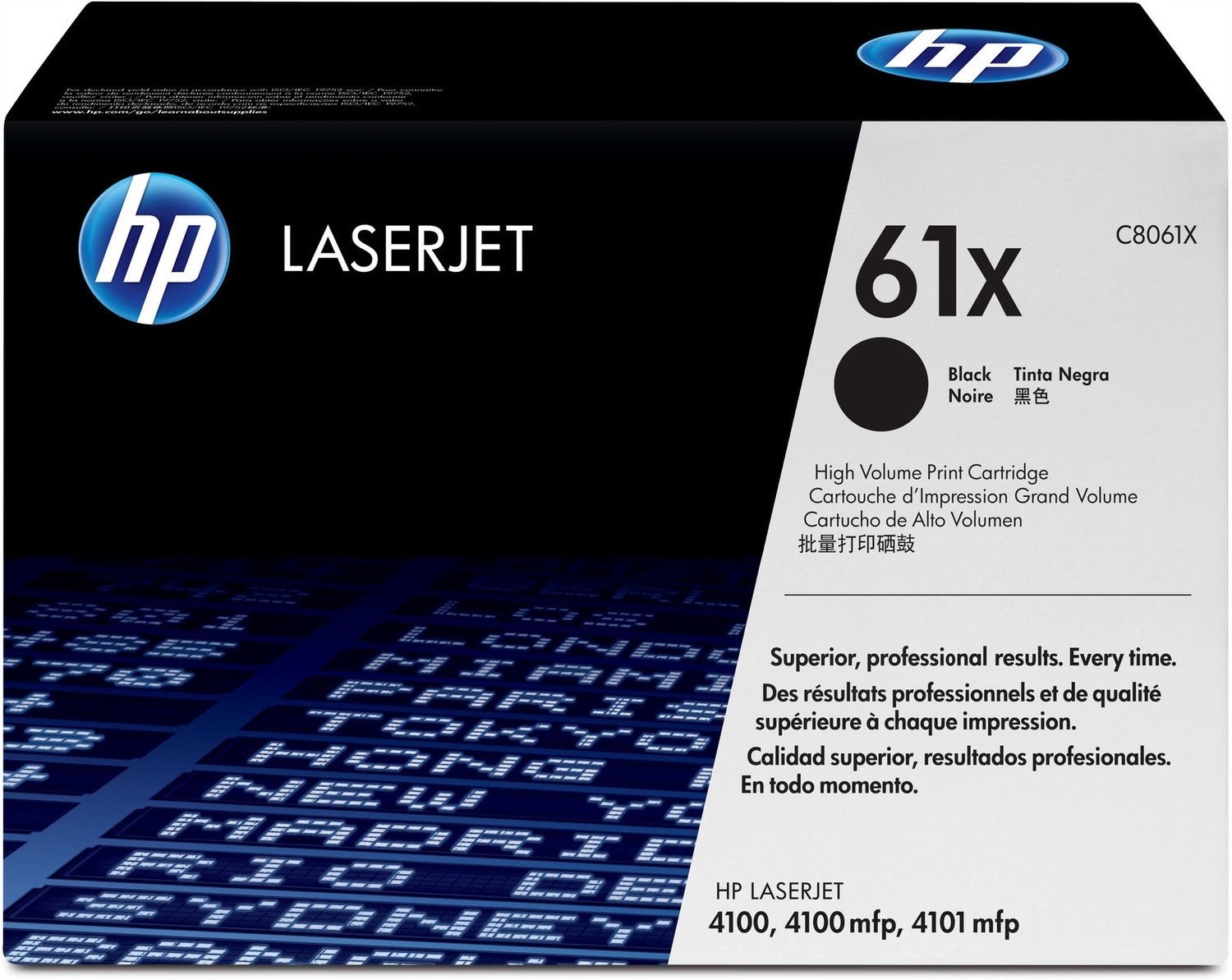 Toner Hp C8061X černý (black)