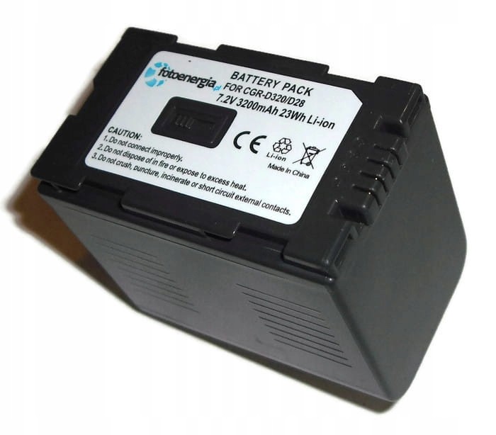 Baterie Fotoenergie pro Panasonic CGR-D320/D28