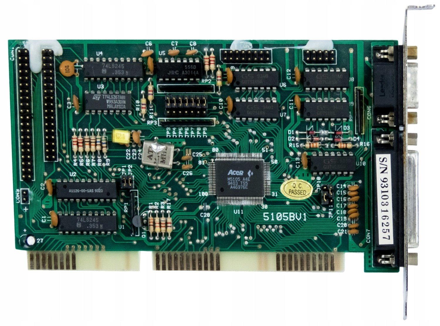 Acer M5105BV1 Isa 16BIT Com Lpt M5105