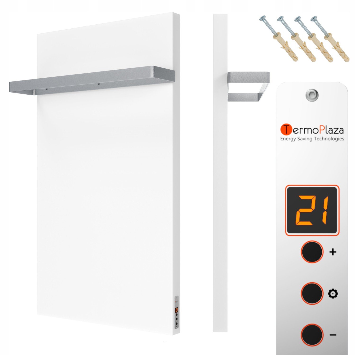 Infračervený koupelnový radiátor panel 270W 7m