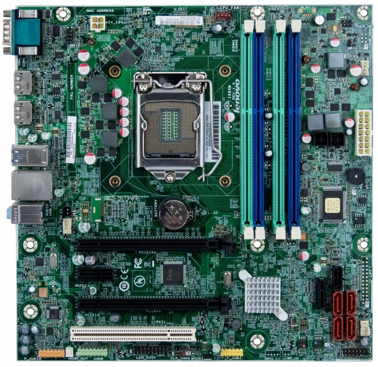 Lenovo IS8XM s.1150 DDR3 PCIe Pci mATX M93 M93p