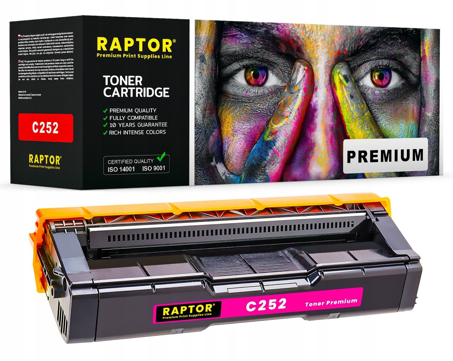 Toner Pro Ricoh Sp C252dn C252DNw C252sf Premium XL