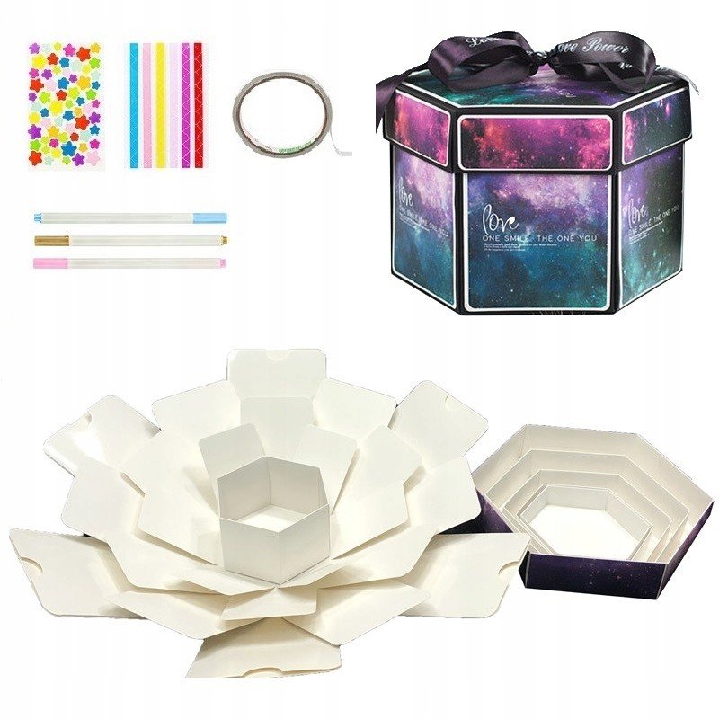 Box Na Fotky Exploding Box Překvapení Diy