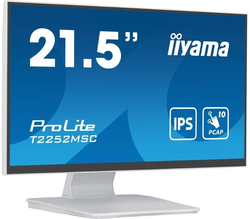 iiyama dotykový monitor 22' Led Ips Hdmi Dp Bílý