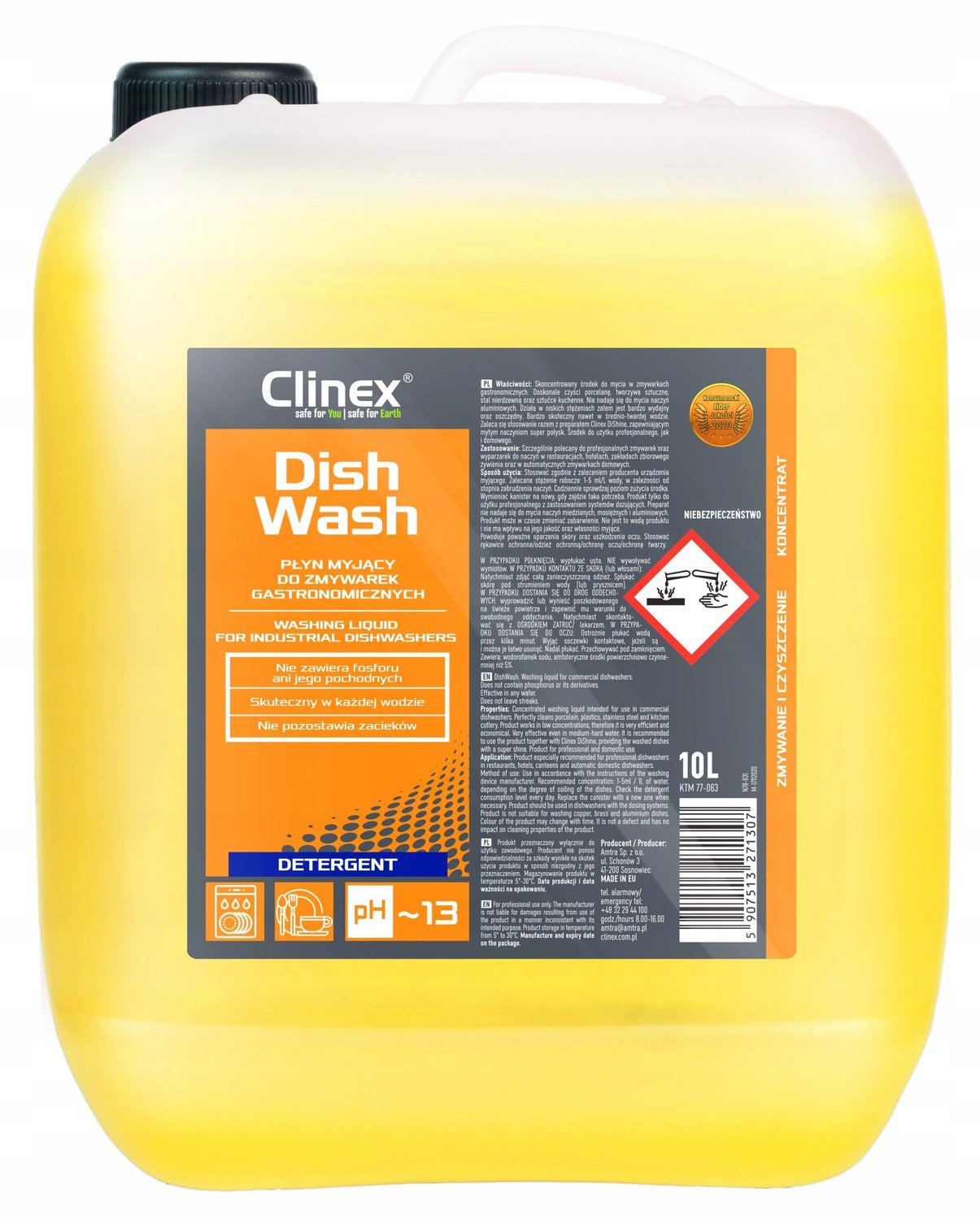 Clinex DishWash Mycí prostředek do myčky 10L