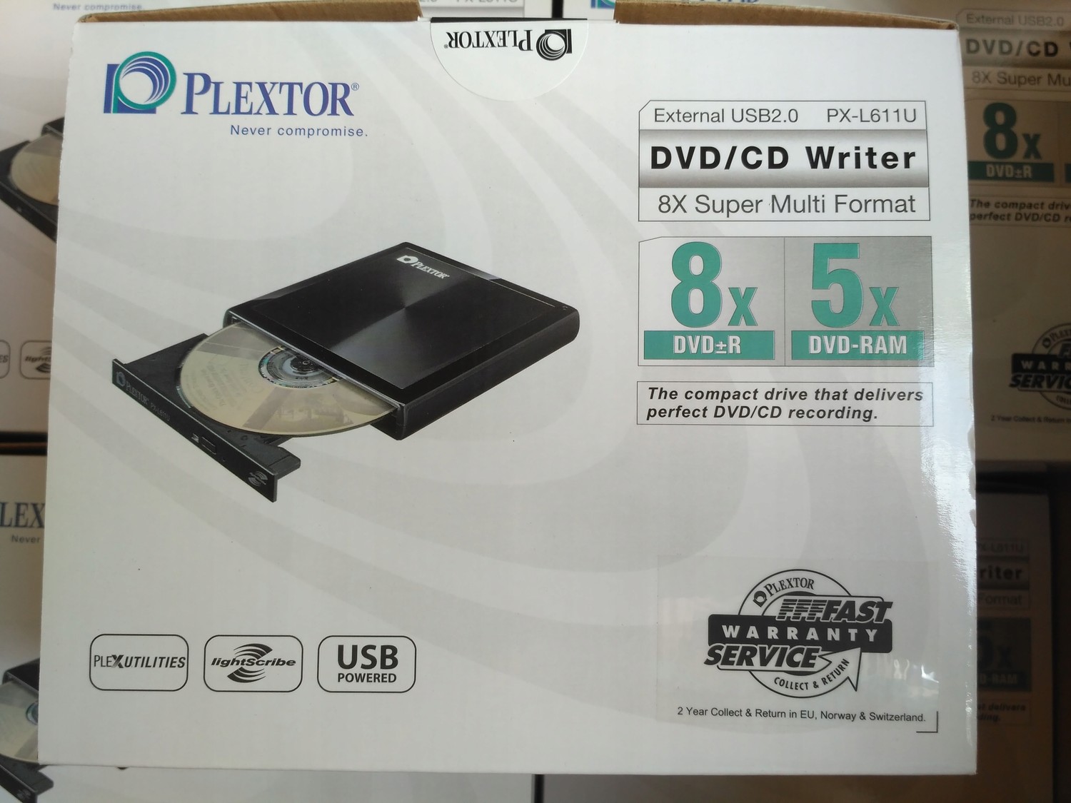 Plextor PX-L611U DVD Usb Nový 1psc.