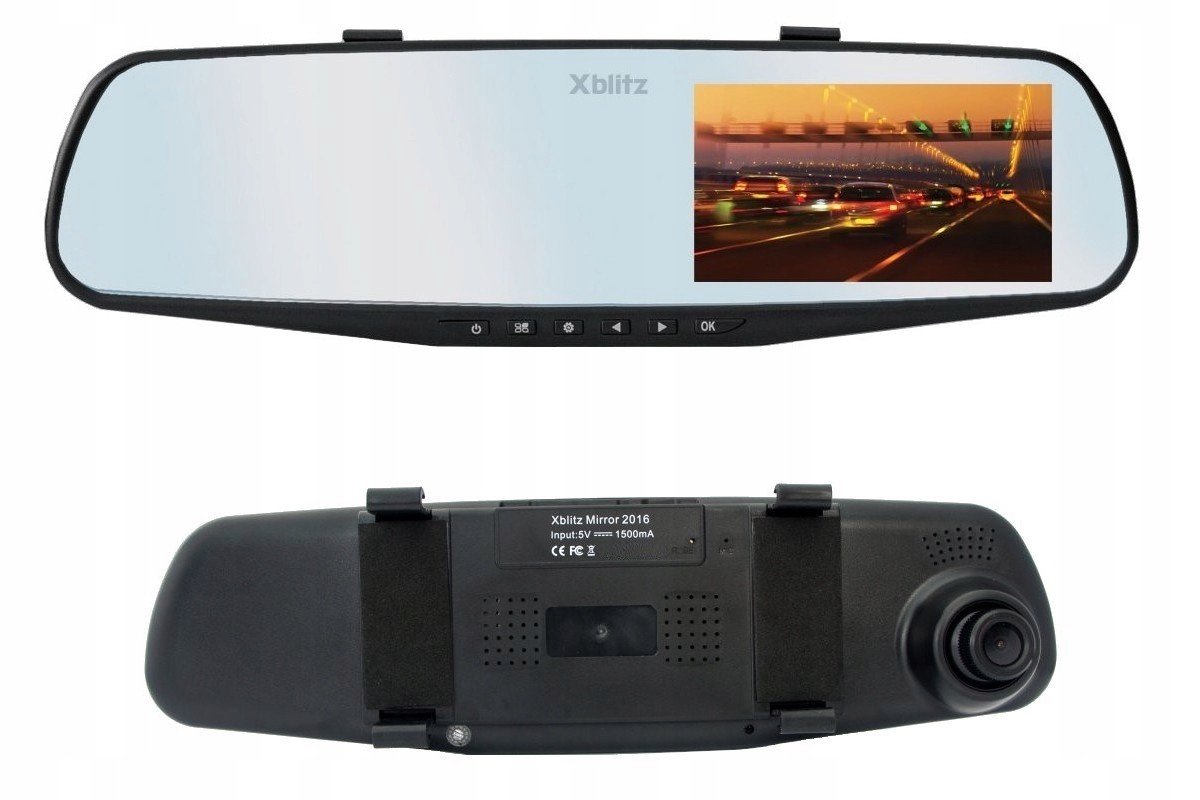 Záznamník Jízdy Xblitz Mirror Ve Full Hd Zrcátku