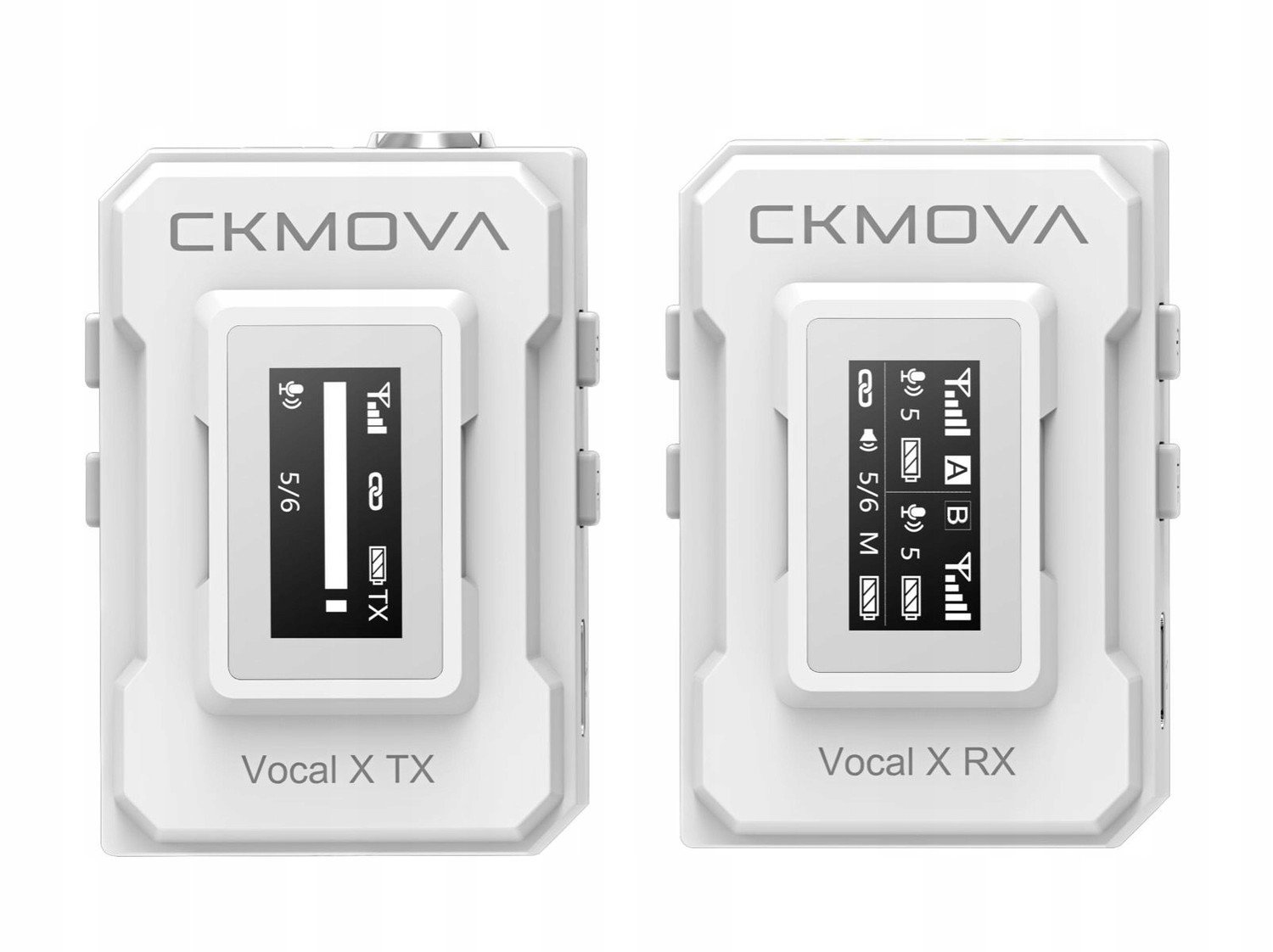 Ckmova Vocal X V1W bezdrátový bílý mikrofon