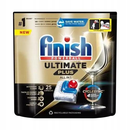 Calgonit Finish Tablety Ultimate Plus 25 Fresh