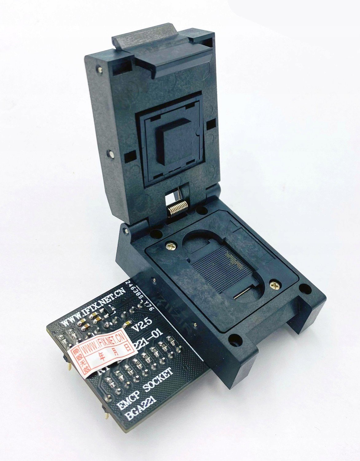 Adaptér Emmc Emcp BGA221 -> Pdip v2.5 RT809H Zif