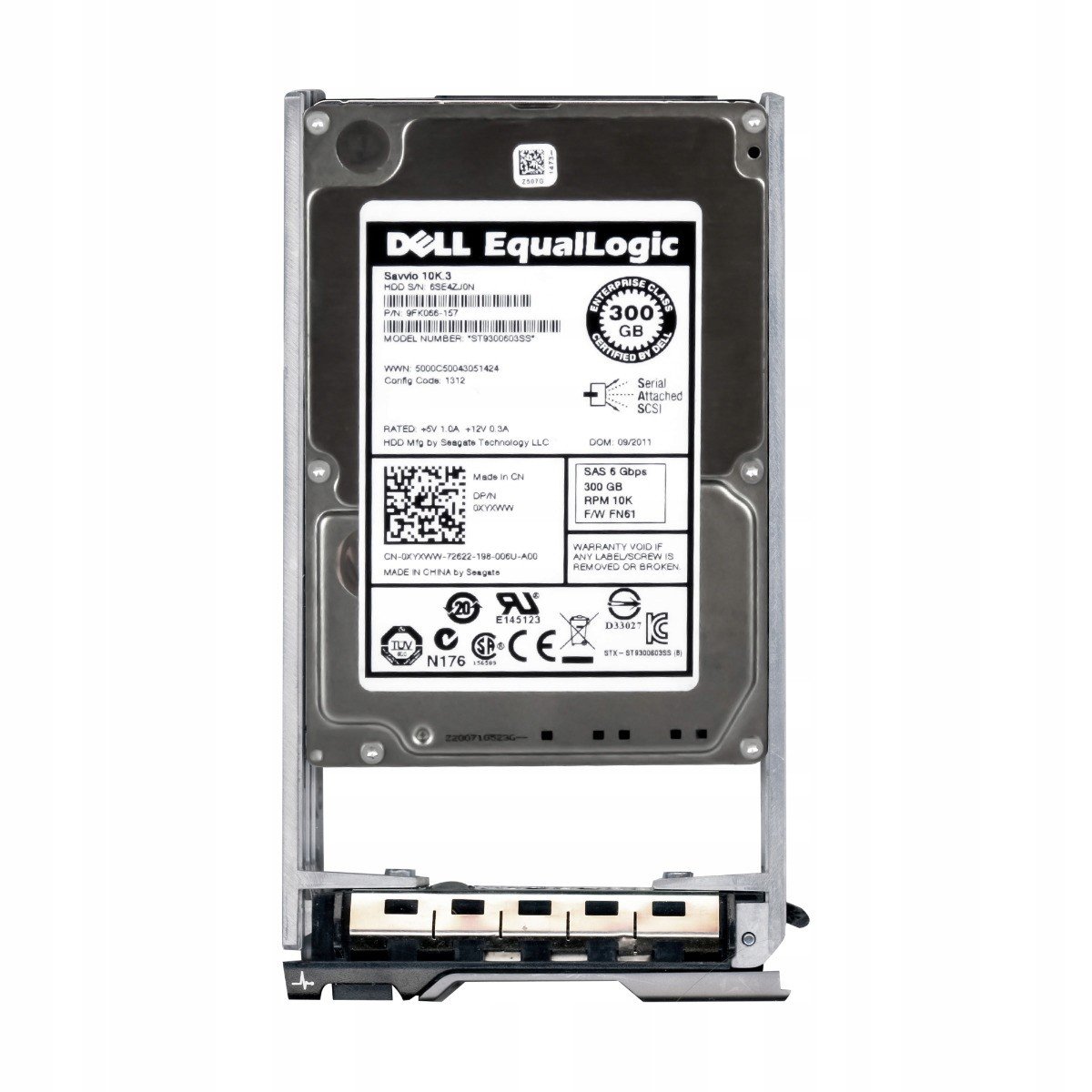 Dell 0XYXWW 300GB 10K 16MB SAS-2 2,5'' ST9300603SS