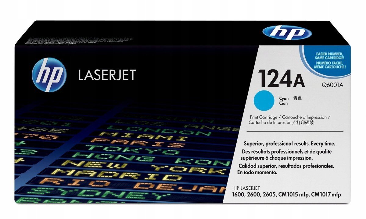Toner Hp Q6001A modrý (cyan)