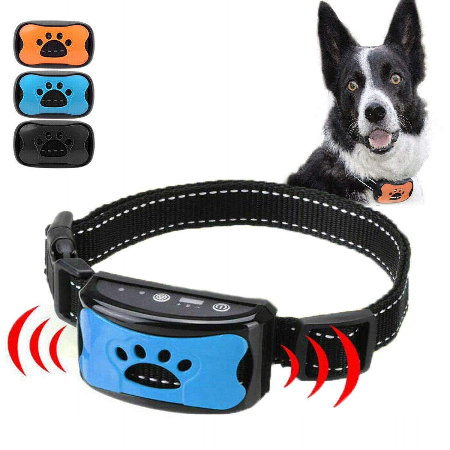 Elektrický Obojek Pro Psa Protištěkací Trénink