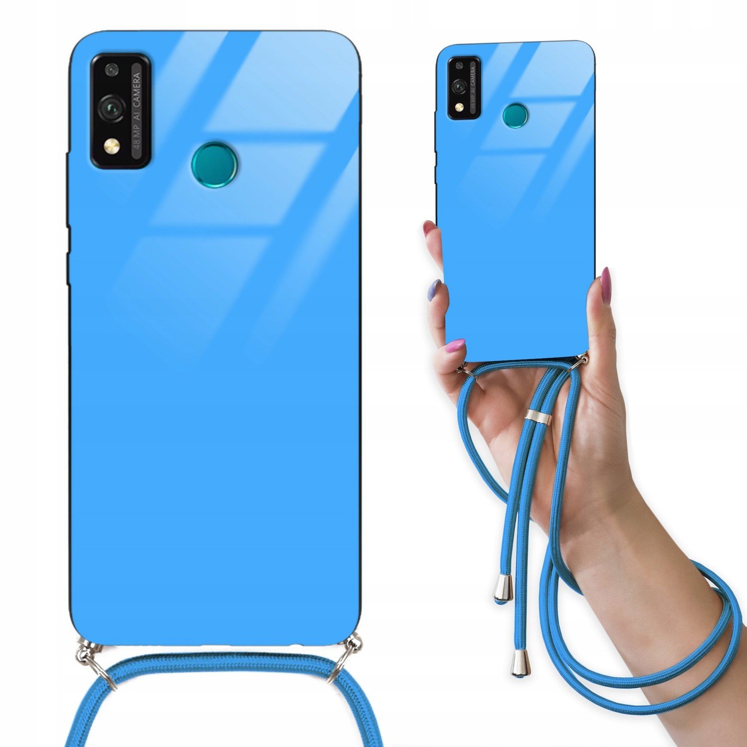 Crossglam Blue pro Huawei Honor 9X Lite Case