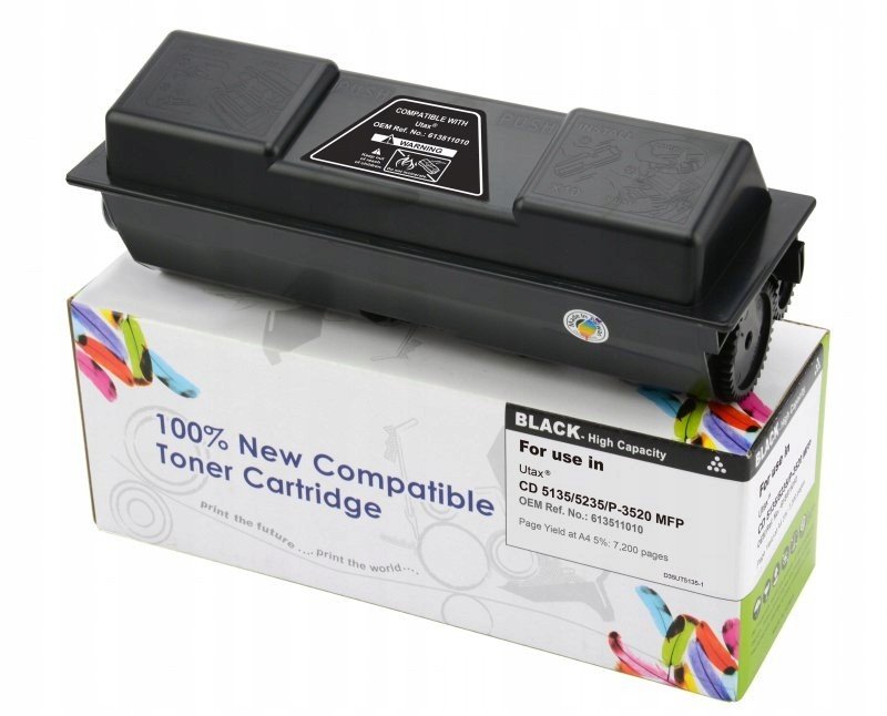 Toner Cartridge Web Black Utax CD5135, CD5235