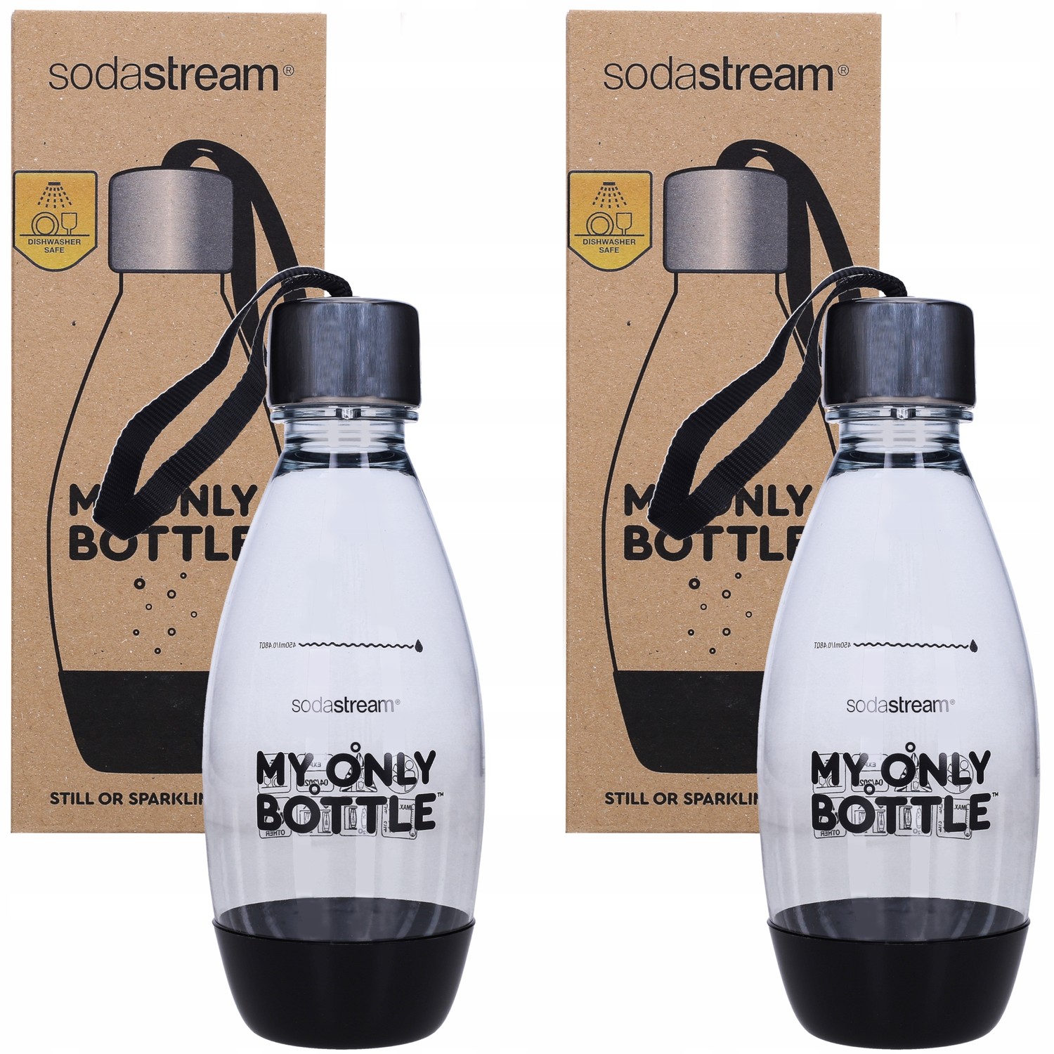 2x Butelka Sodastream Saturator Soda Slim 0,5L