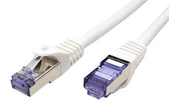 Roline S/FTP patchkabel kat. 6a, Component Level, 1,5m, LSOH, bílý