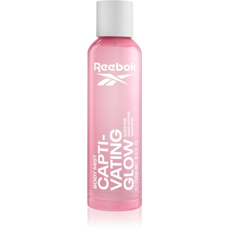 Reebok Captivating Glow osvěžující tělový sprej 250 ml