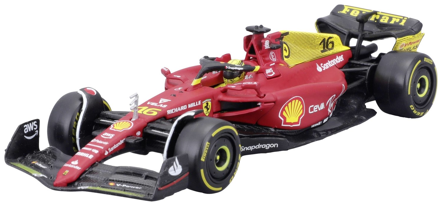 Bburago F1 Ferrari F1-75 2022, Leclerc 1:24 model auta
