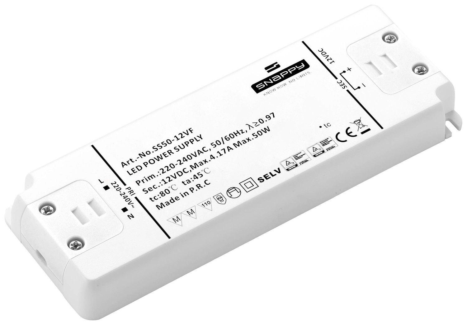 Dehner Elektronik napájecí zdroj pro LED, LED driver konstantní napětí 50 W 4.16 A 12 V/DC ochrana proti přepětí , přepětí , bez možnosti stmívání