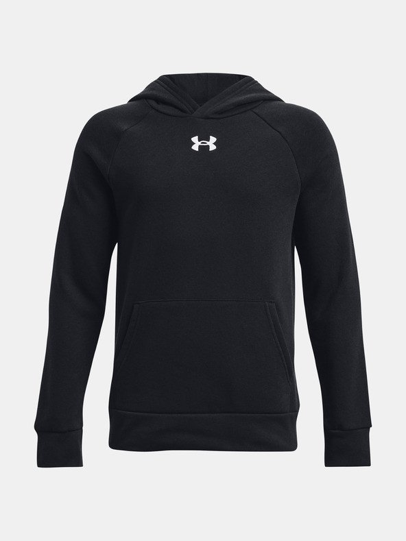 Under Armour UA Rival Fleece Hoodie Mikina dětská Černá