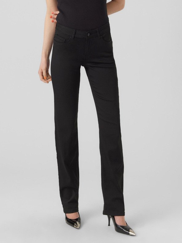 Vero Moda Daf Jeans Černá