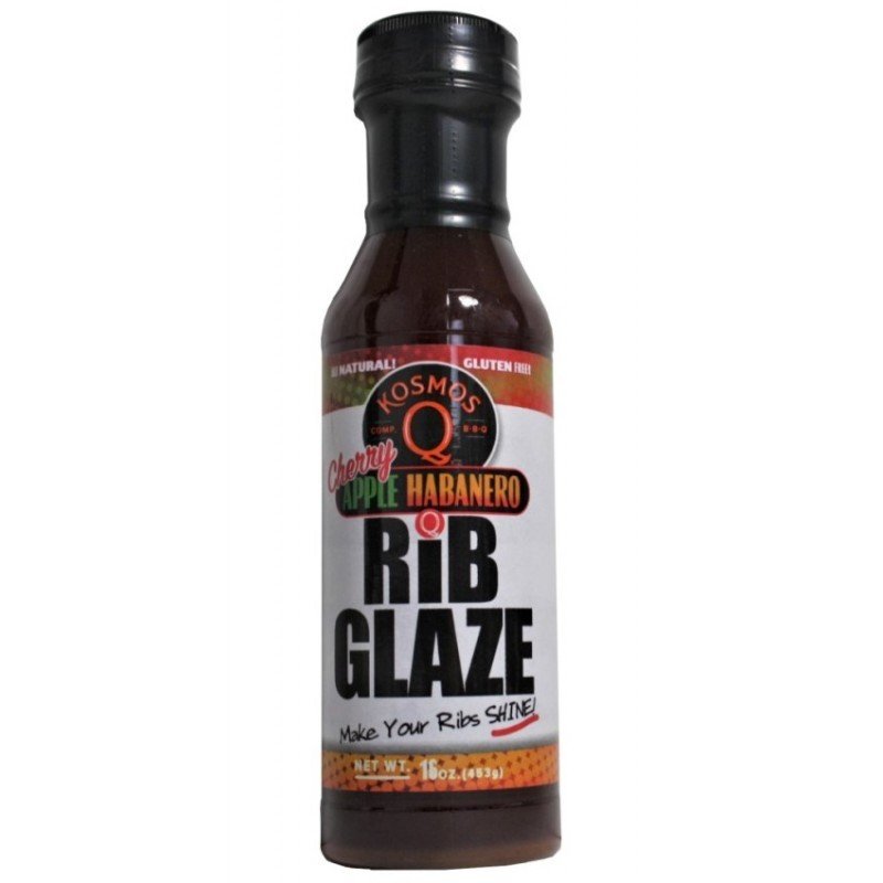 BBQ grilovací omáčka Cherry Apple Habanero Rib glaze 439g Kosmo's Q