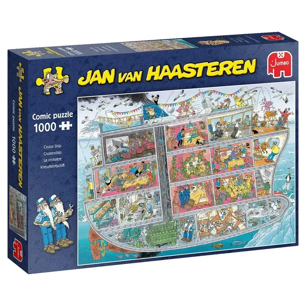 Jumbo Jan van Haasteren Výletní loď puzzle 1000 dílků