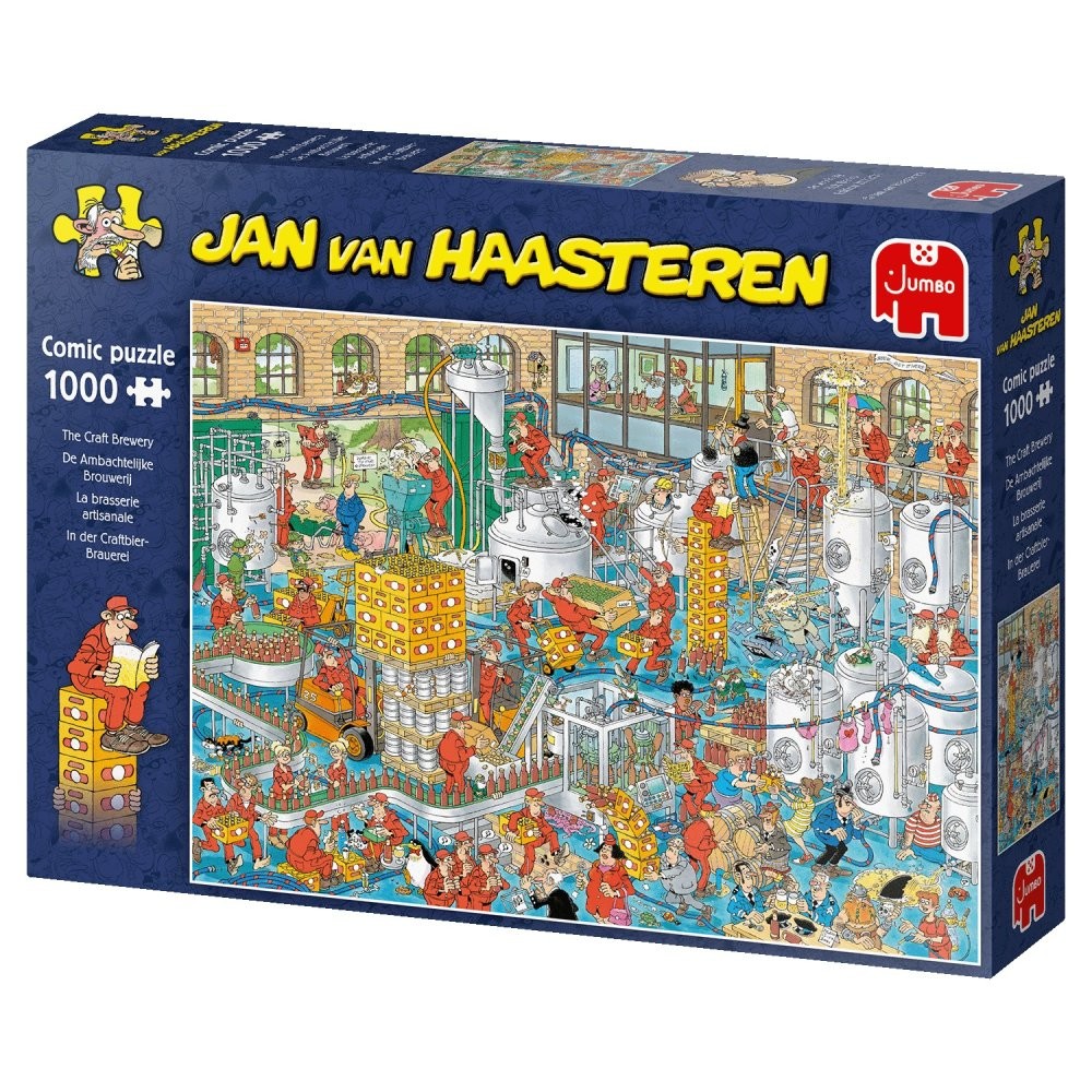 Jumbo Jan van Haasteren Pivovar puzzle 1000 dílků