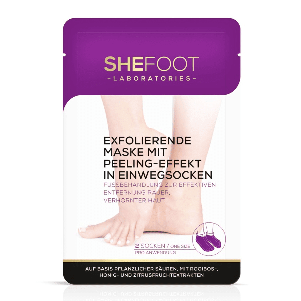 SheCosmetics SheFoot Exfoliační ponožky s peelingovým účinkem 1 pár