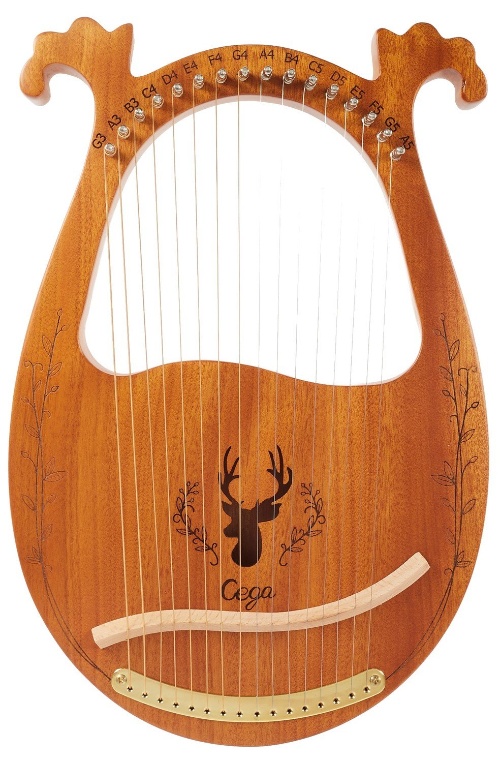 Cega Harp 16 Strings Natural (rozbalené)