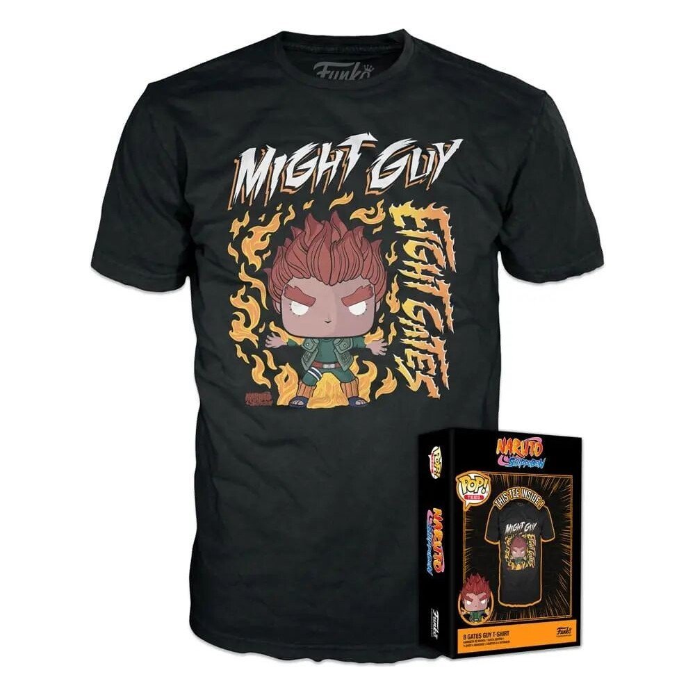 Funko Boxed Tee: Naruto- 8 Gates Guy- S