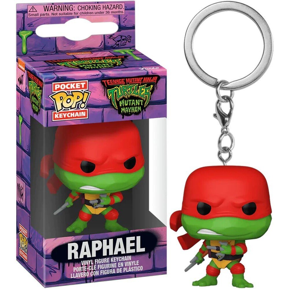 Funko POP Keychain: TMNT Mutant Mayhem - Raphael