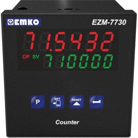 Emko EZM-7730.5.00.0.1/00.00/0.0.0.0 přednastavené počítadlo Emko přednastavené počítadlo