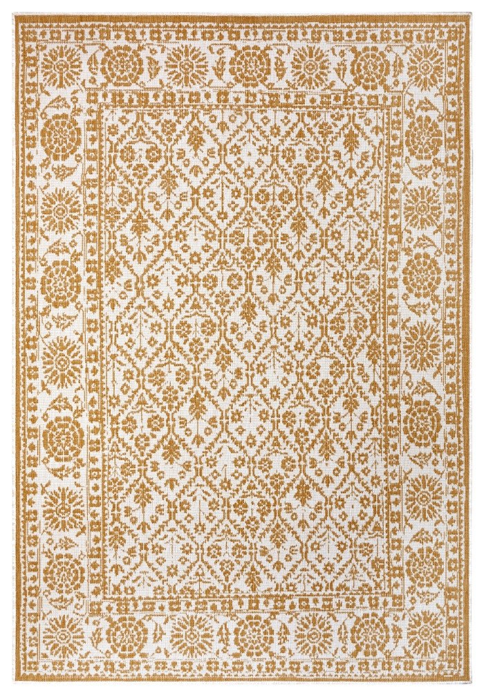 Kusový koberec Twin-Wendeteppiche 105789 Ochre - 80x150 cm NORTHRUGS - Hanse Home koberce