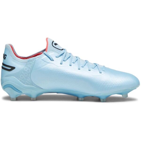 Puma KING ULTIMATE FG/AG Pánské kopačky, světle modrá, velikost 46