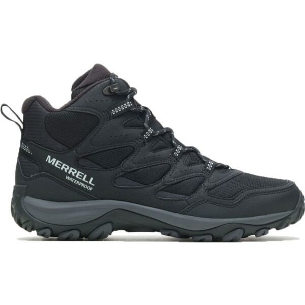 Merrell WEST RIM SPORT THERMO MID WP Pánská outdoorová obuv, černá, velikost 44.5