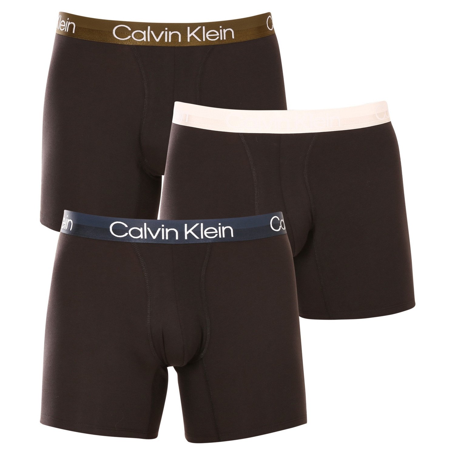 3PACK pánské boxerky Calvin Klein černé (NB2971A-GZ5) XL