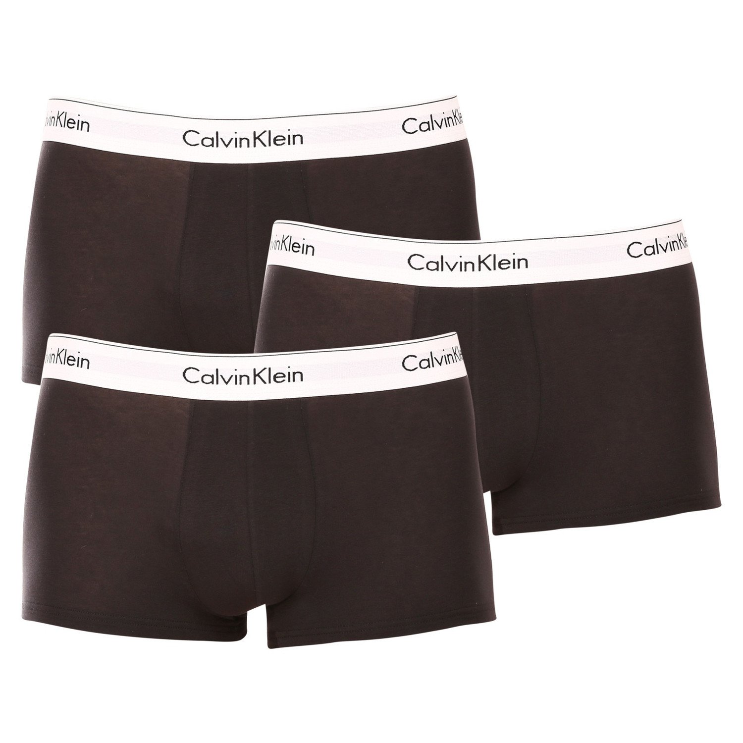 3PACK pánské boxerky Calvin Klein černé (NB1085A-001) XL