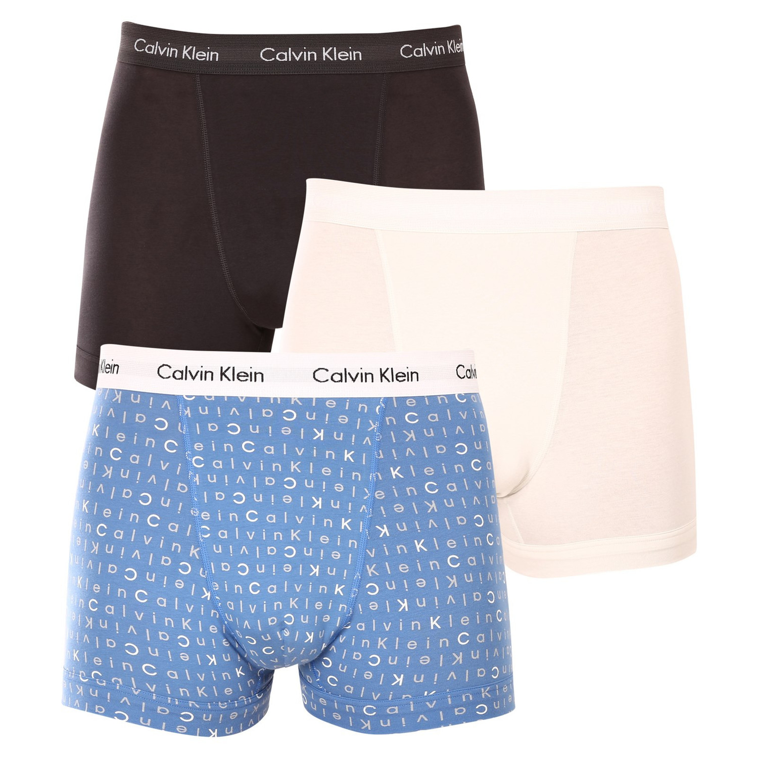3PACK pánské boxerky Calvin Klein vícebarevné (U2662G-H4Y) M