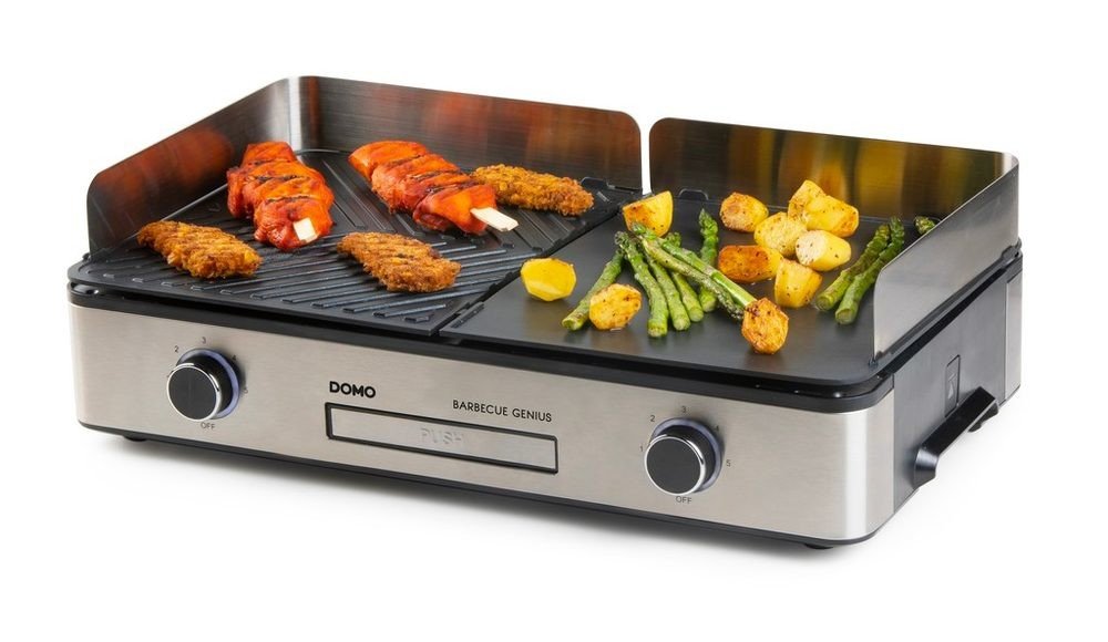 DOMO Plochý barbecue gril - nerez - DOMO DO9259G