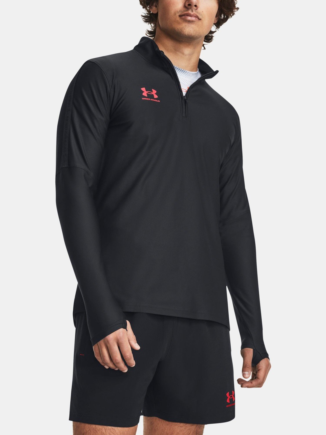 Under Armour Mikina UA Ms Ch. Pro 1/4 Zip-BLK - Pánské