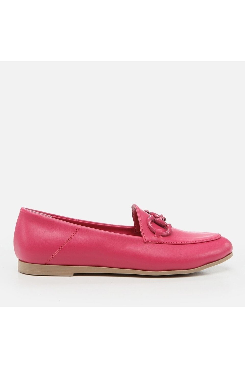 Yaya by Hotiç Loafer Shoes - Pink - Flat