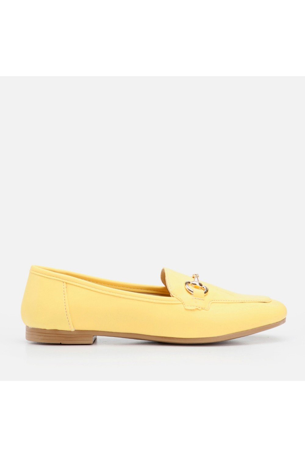 Yaya by Hotiç Loafer Shoes - Yellow - Flat