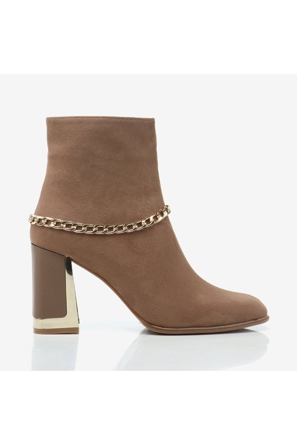 Hotiç Ankle Boots - Brown - Block
